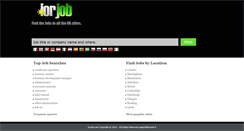 Desktop Screenshot of iorjob.com